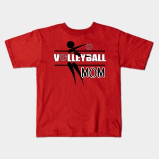 Volleyball Gifts for Volleyball Moms Kids T-Shirt